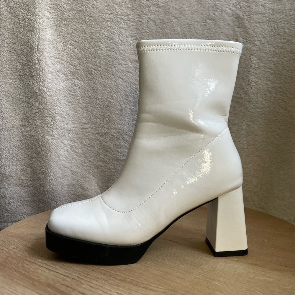 short go-go boots